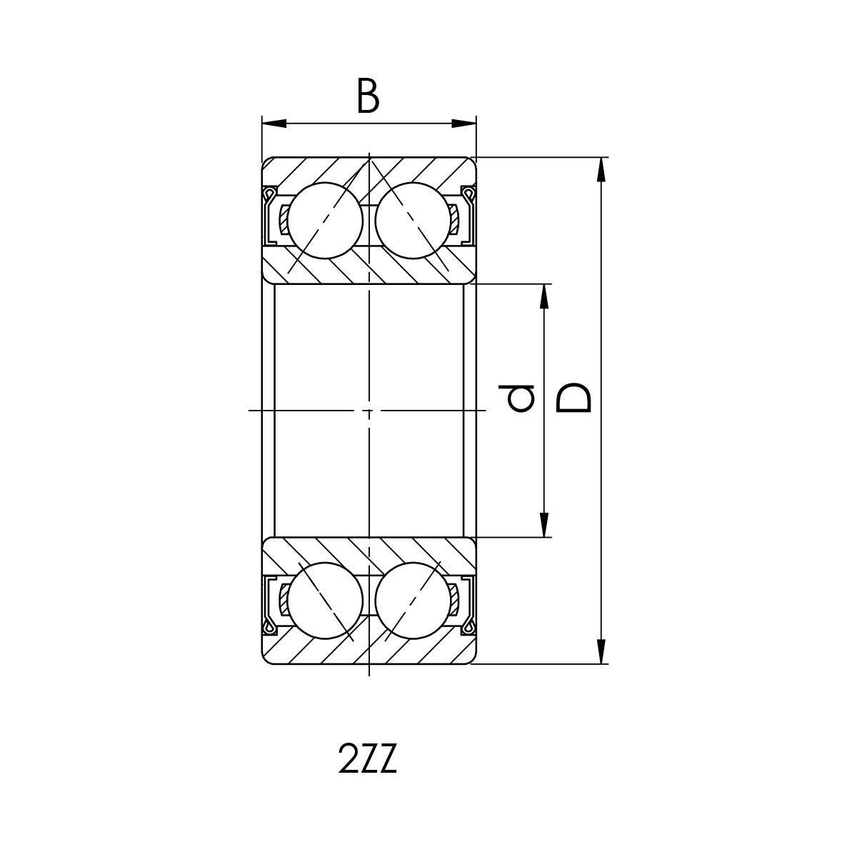 SKF 3307 A-2ZTN9/MT33