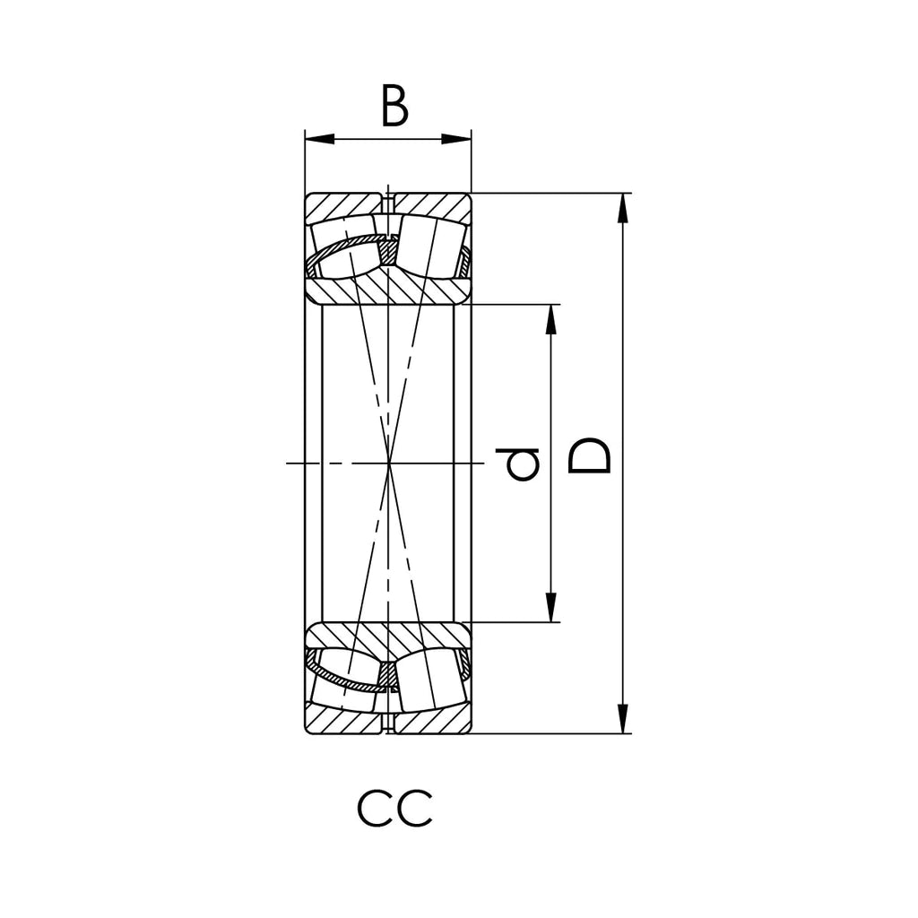 SKF BS2-2207-2RS/C2VT143