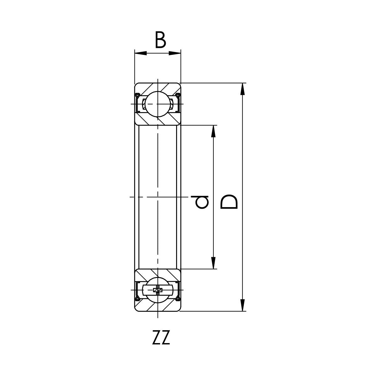 6806 / 61806 2RS / ZZ CODEX